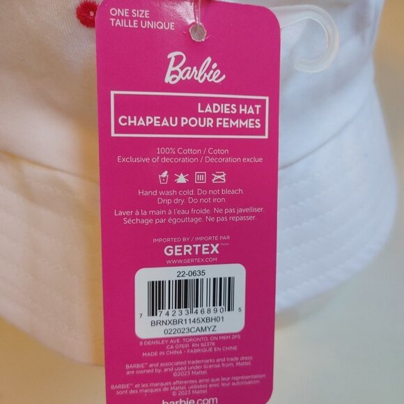FUN BARBIE Movie Bucket Hat Women's ADULT BNWT - Picture 6 of 7